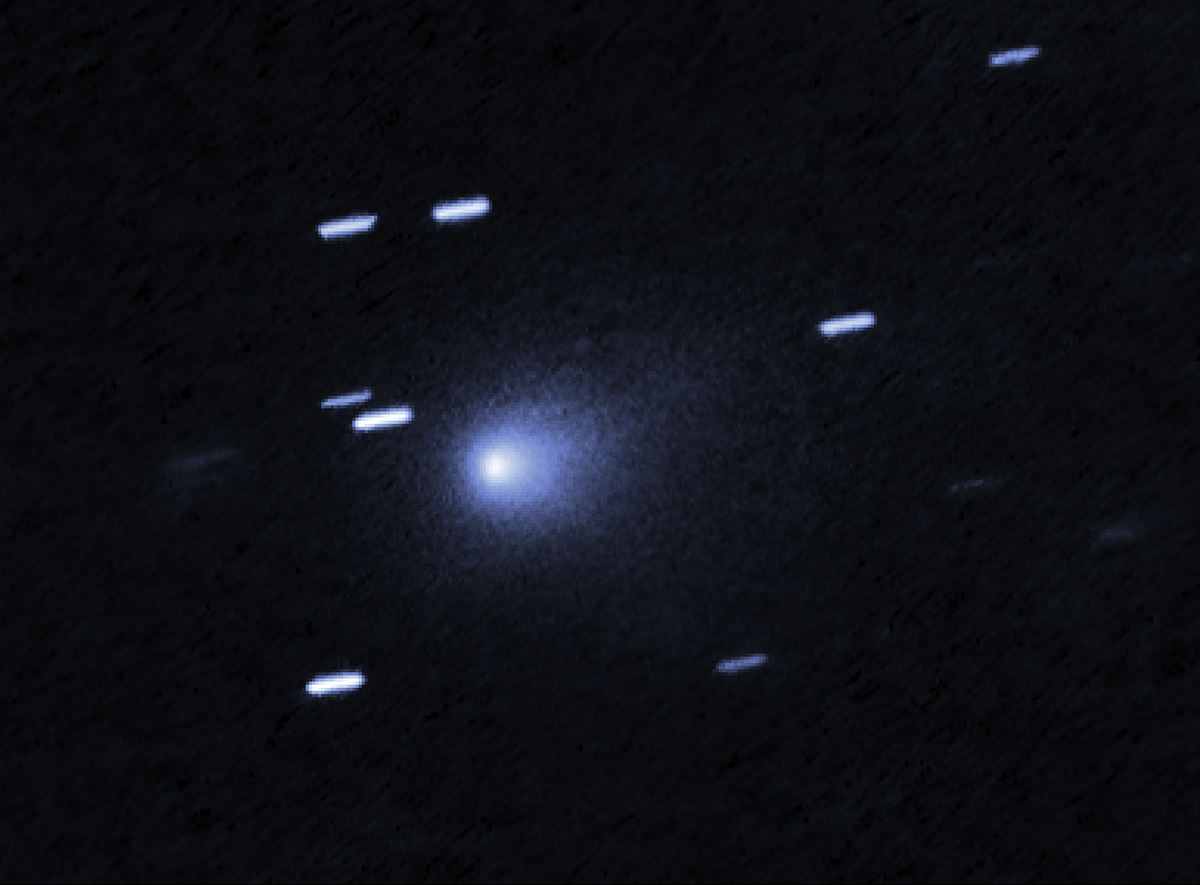 Image of interstellar comet 3I/ATLAS captured by the Hubble Space Telescope’s Wide Field Camera on 21 July 2025. Credit: NASA, ESA, D. Jewitt (UCLA); Image Processing: J. DePasquale (STScI)