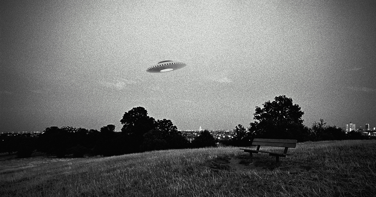 UFO flying saucer. Credit: Ray Massey / Getty Images