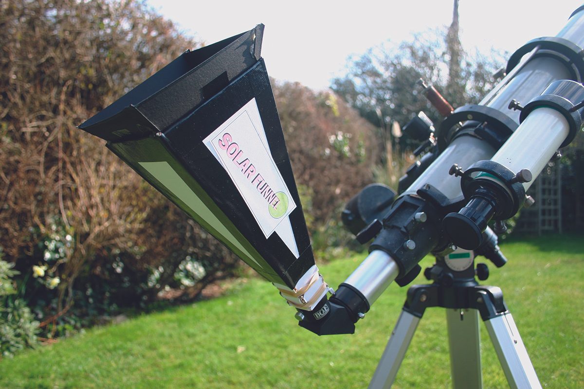 solar funnel build