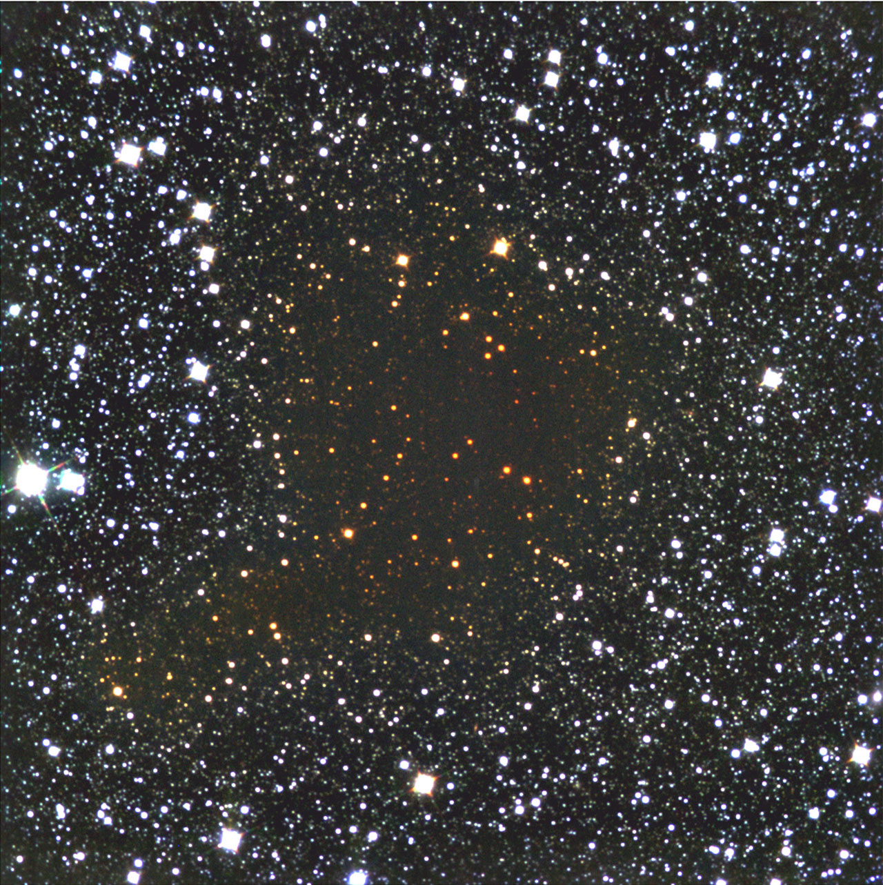 The dark cloud or dark nebula known as Barnard 68. Credit: ESO