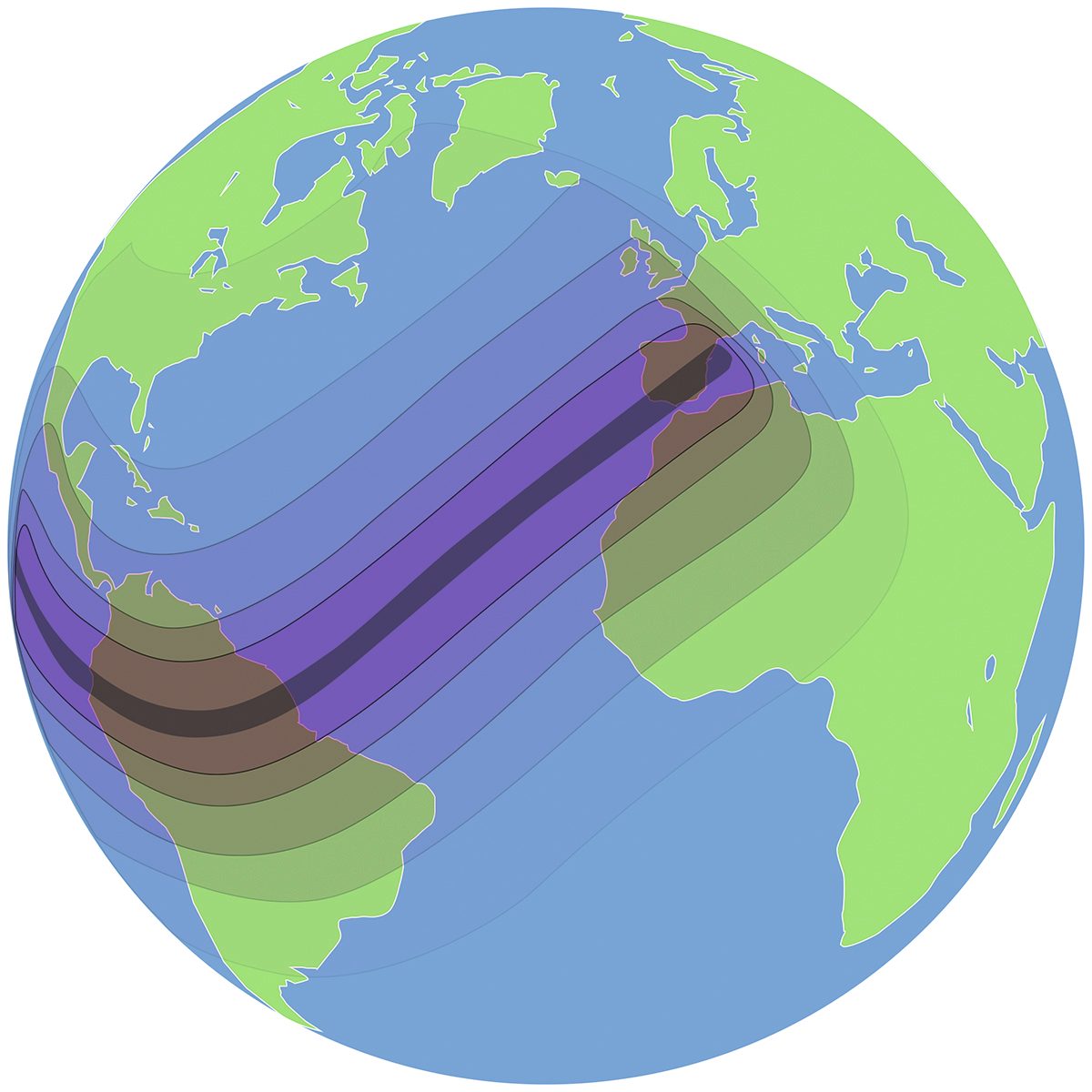 26th January 2028 Eclipse Map v2