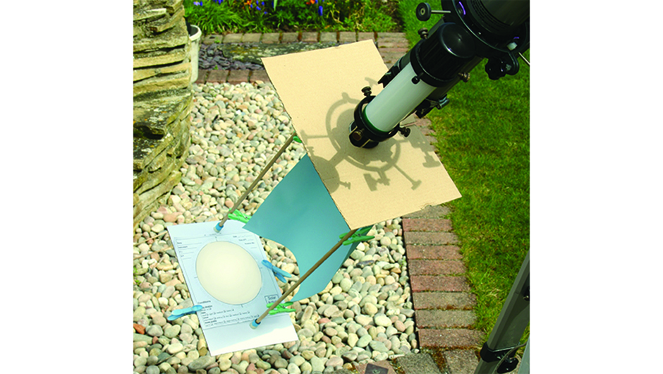 A solar projection screen is a good way of projecting the view of the 12 August 2026 solar eclipse for all to see