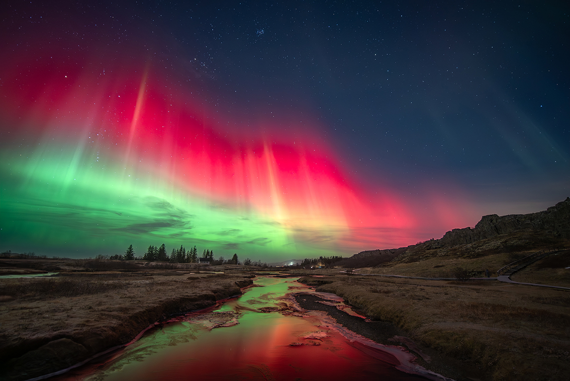 Aurora Between Two Continents Phil Halper, UK Runner-up, Aurorae