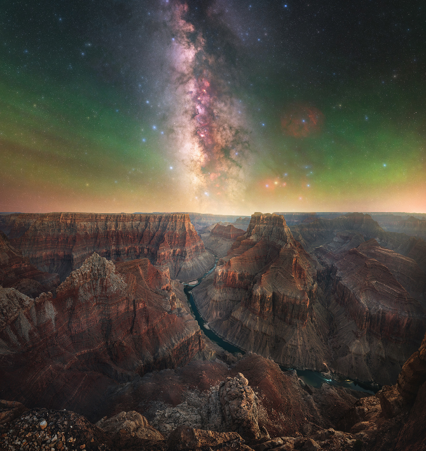 Cosmic Canyon Tom Rae, Aotearoa (New Zealand) Runner-up, Skyscapes