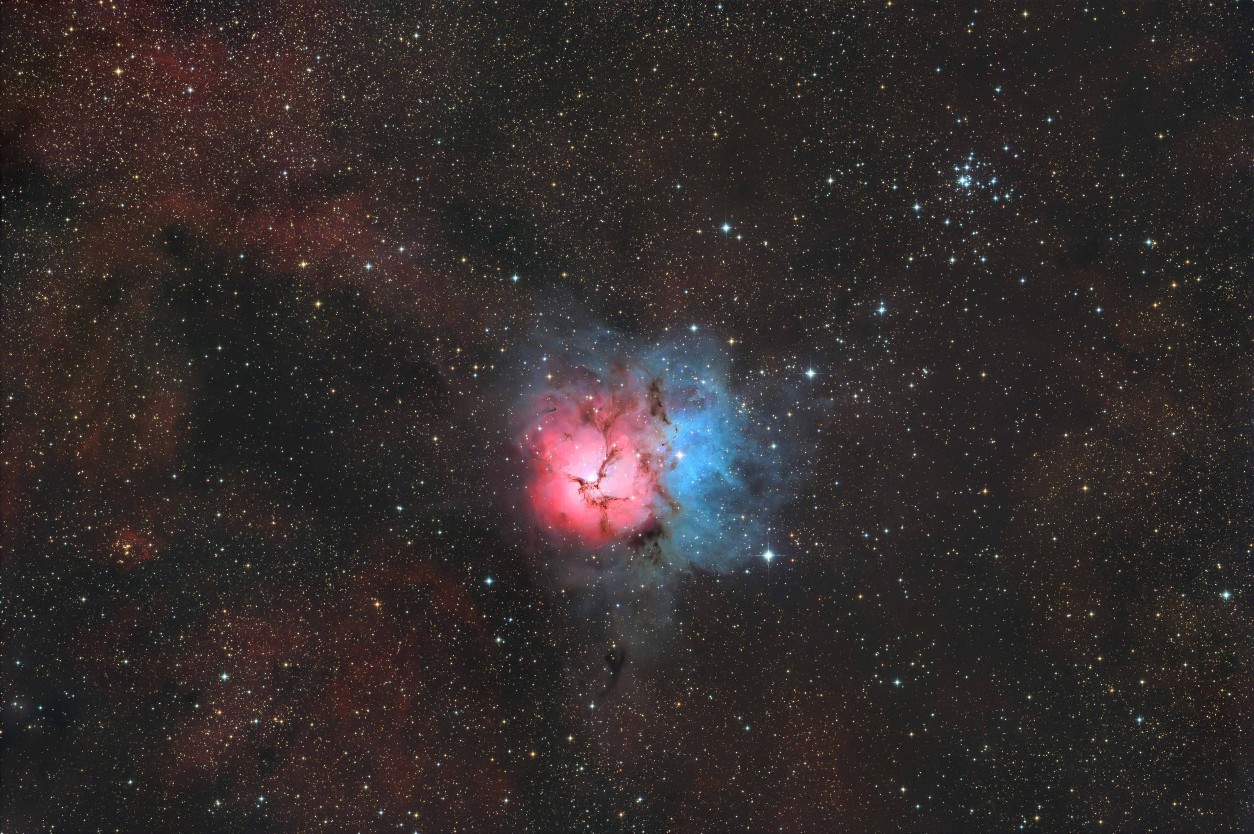 M20 The Trifid Nebula Kaiyan Ma, aged 15, China Runner-up, ZWO Young Astronomy Photographer of the Year