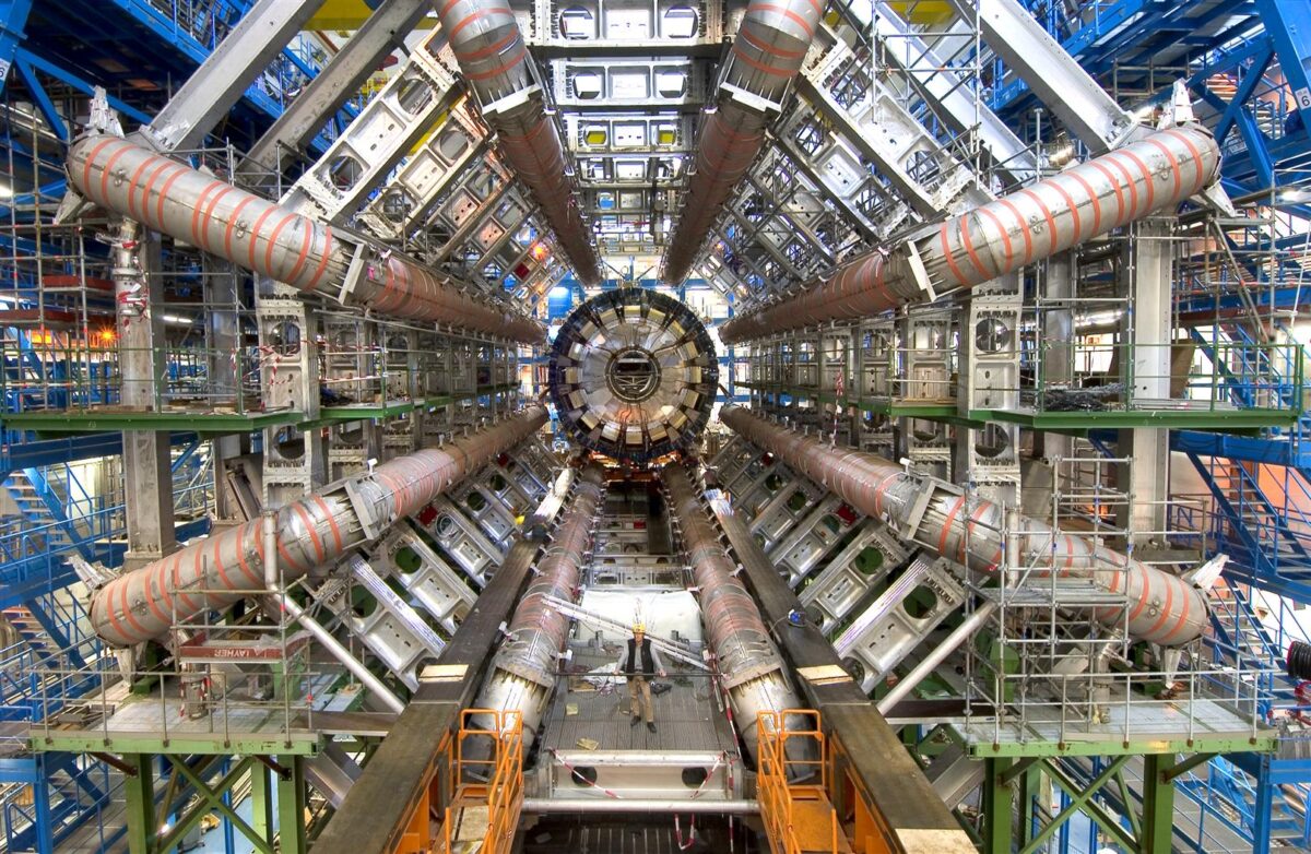 The ATLAs experiment at the Large Hadron Collider. Credit: CERN / Maximilien Brice