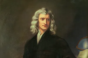 Portrait of Sir Isaac Newton (1642-1727) .Canvas. Photo by Imagno/Getty Images Portrait of Sir Isaac Newton (1642-1727) .Canvas. Photo by Imagno/Getty Images