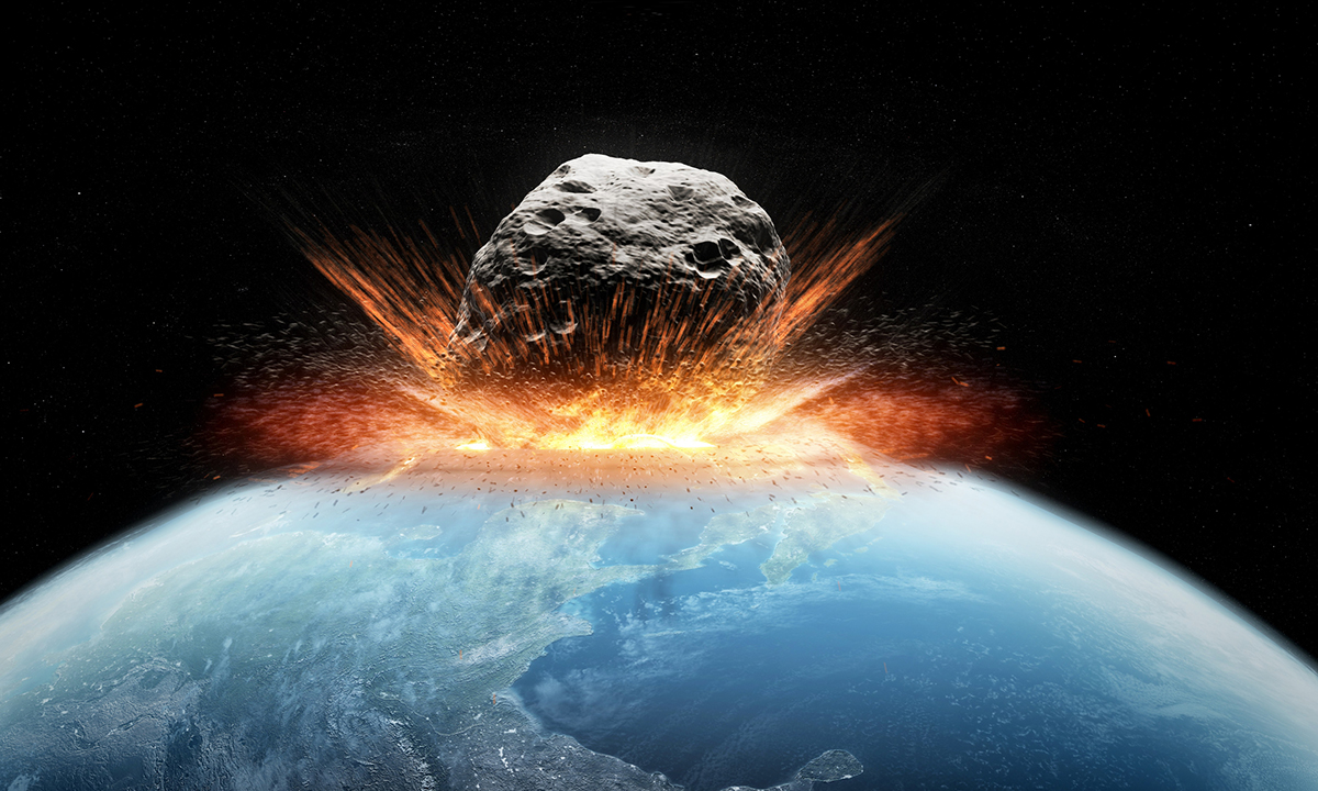 Biggest asteroid threats to Earth. Credit: SciePro / Getty Images