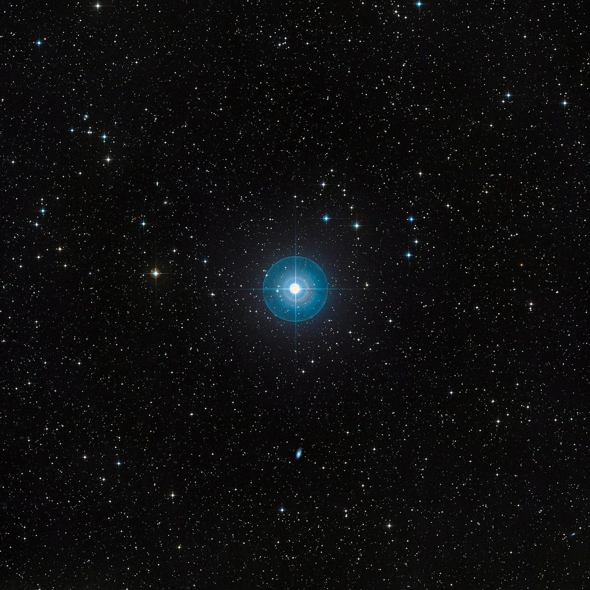 Image of star Beta Pictoris Credit: ESO/Digitized Sky Survey 2