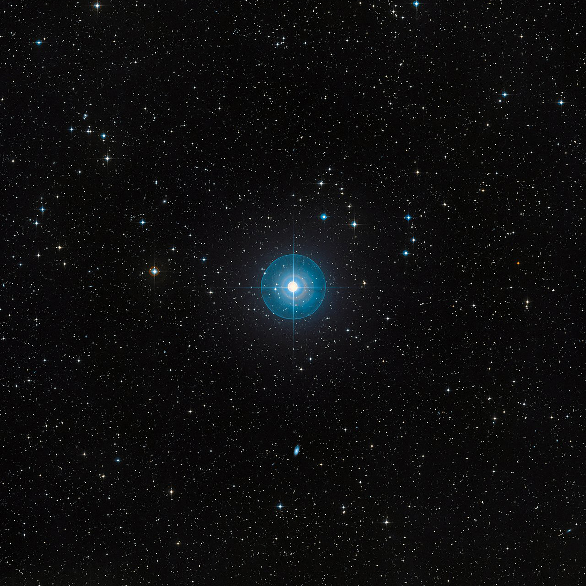 Image of star Beta Pictoris Credit: ESO/Digitized Sky Survey 2