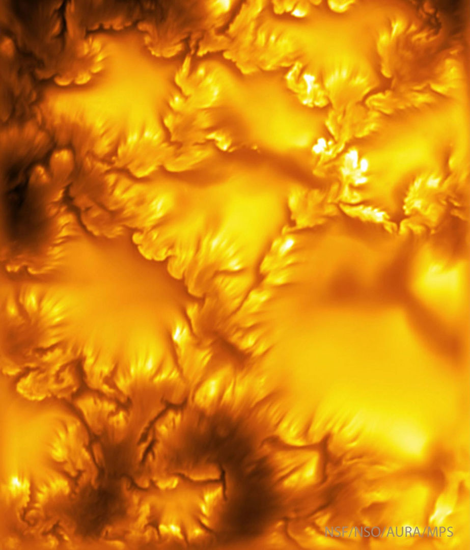 The Sun Daniel K. Inouye Solar Telescope, 6 August 2026 Credit: NSF, NSO, AURA, MPS, Inouye Tel
