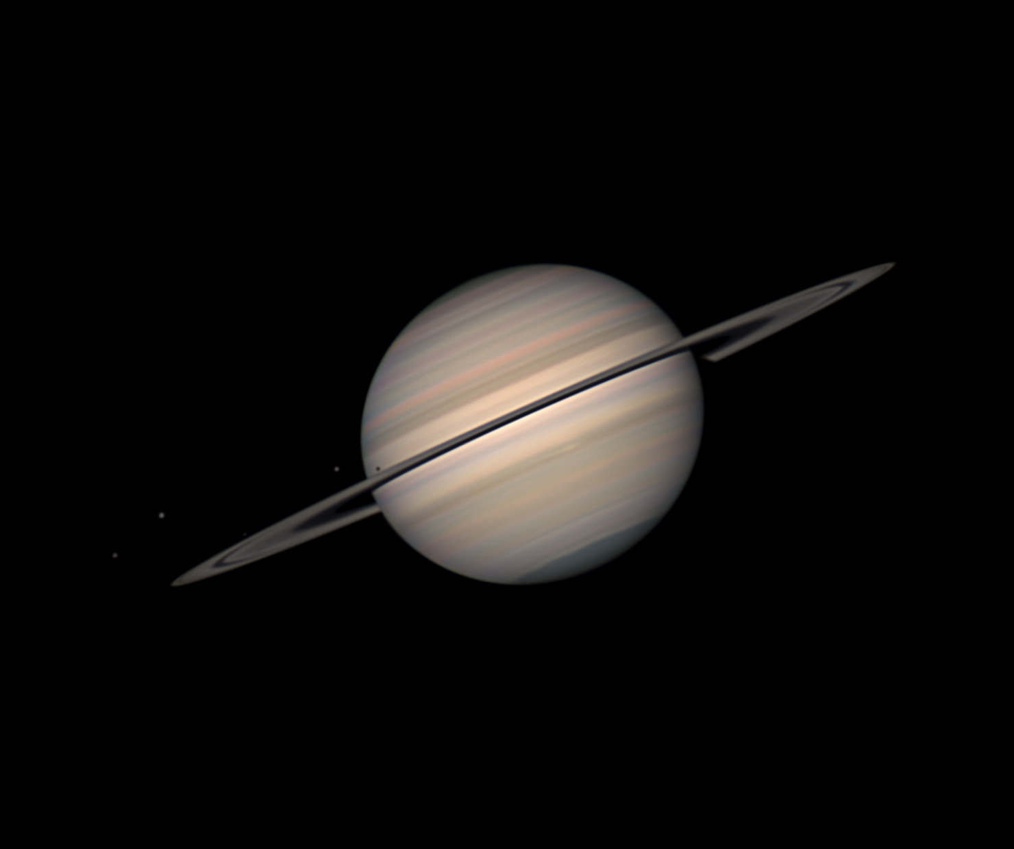 Saturnian Equinox Tom Williams, UK Winner, Planets, Comets & Asteroids