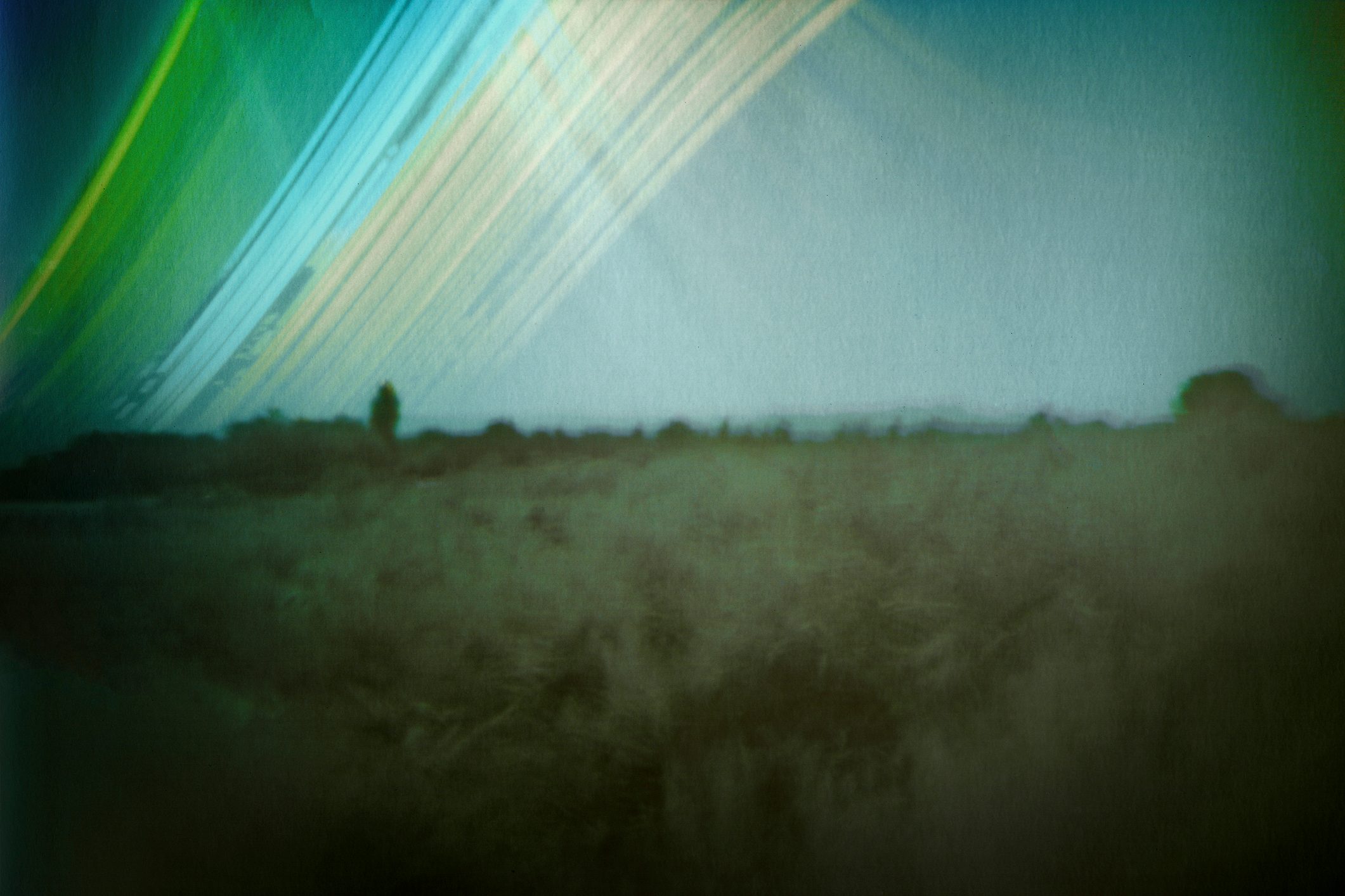 18-week exposure of the rising Sun made with a pinhole camera. Credit: Timothy Messick / Getty Images