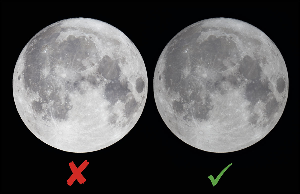 Photograph the Harvest Moon step 02
