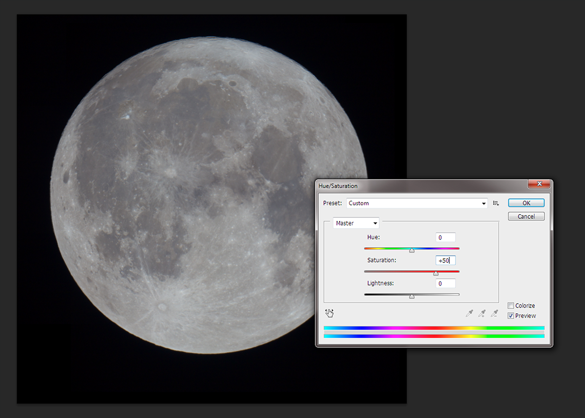 Photograph the Harvest Moon step 03