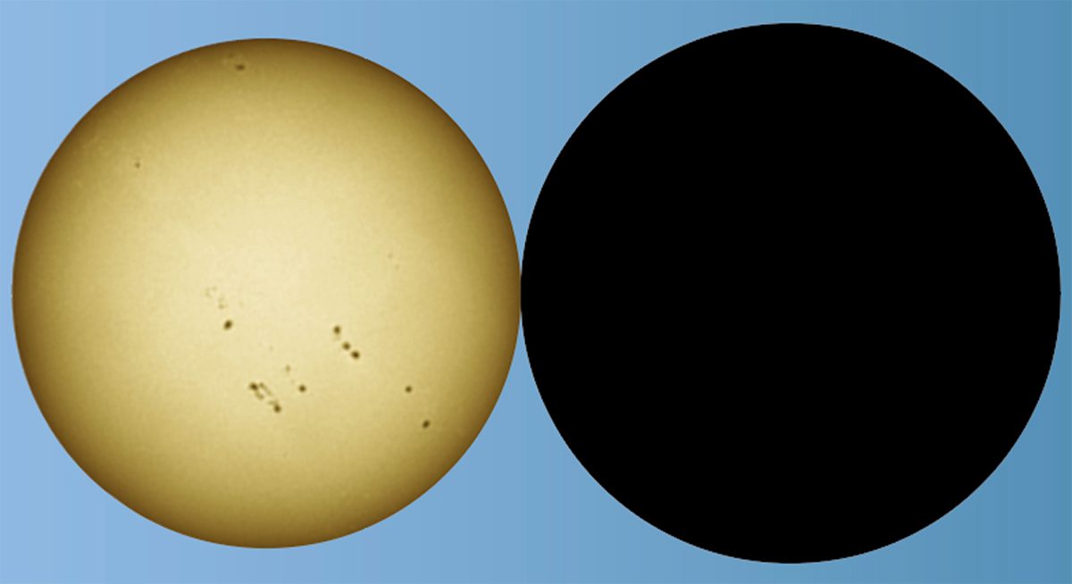 solar eclipse first contact