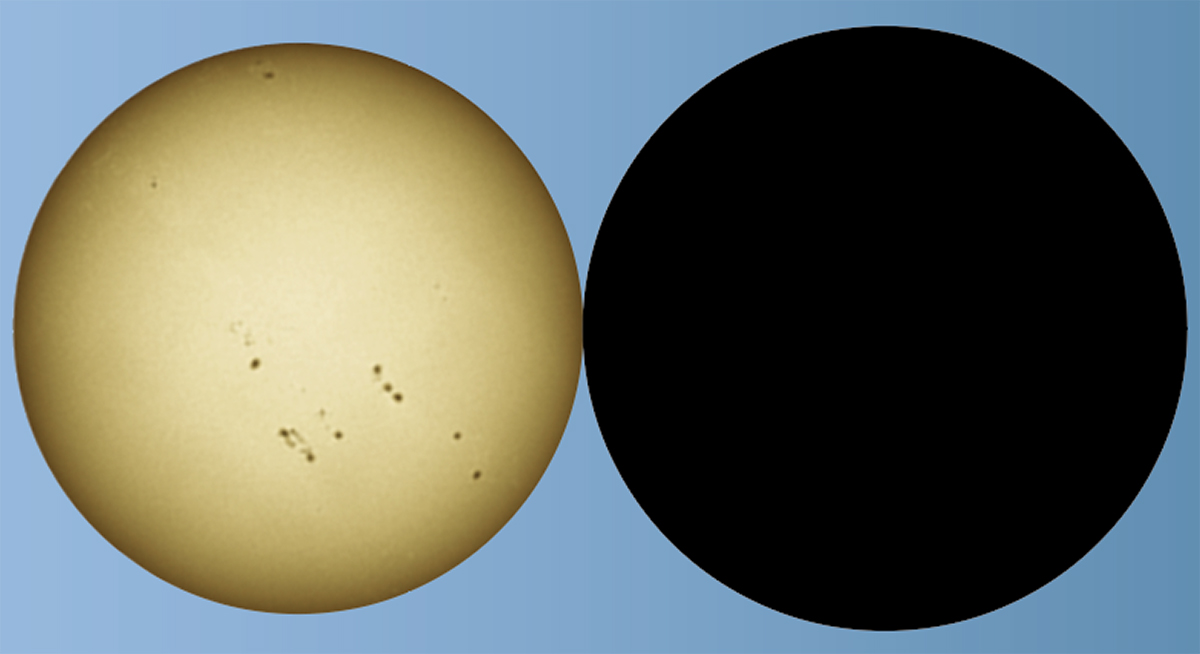solar eclipse first contact