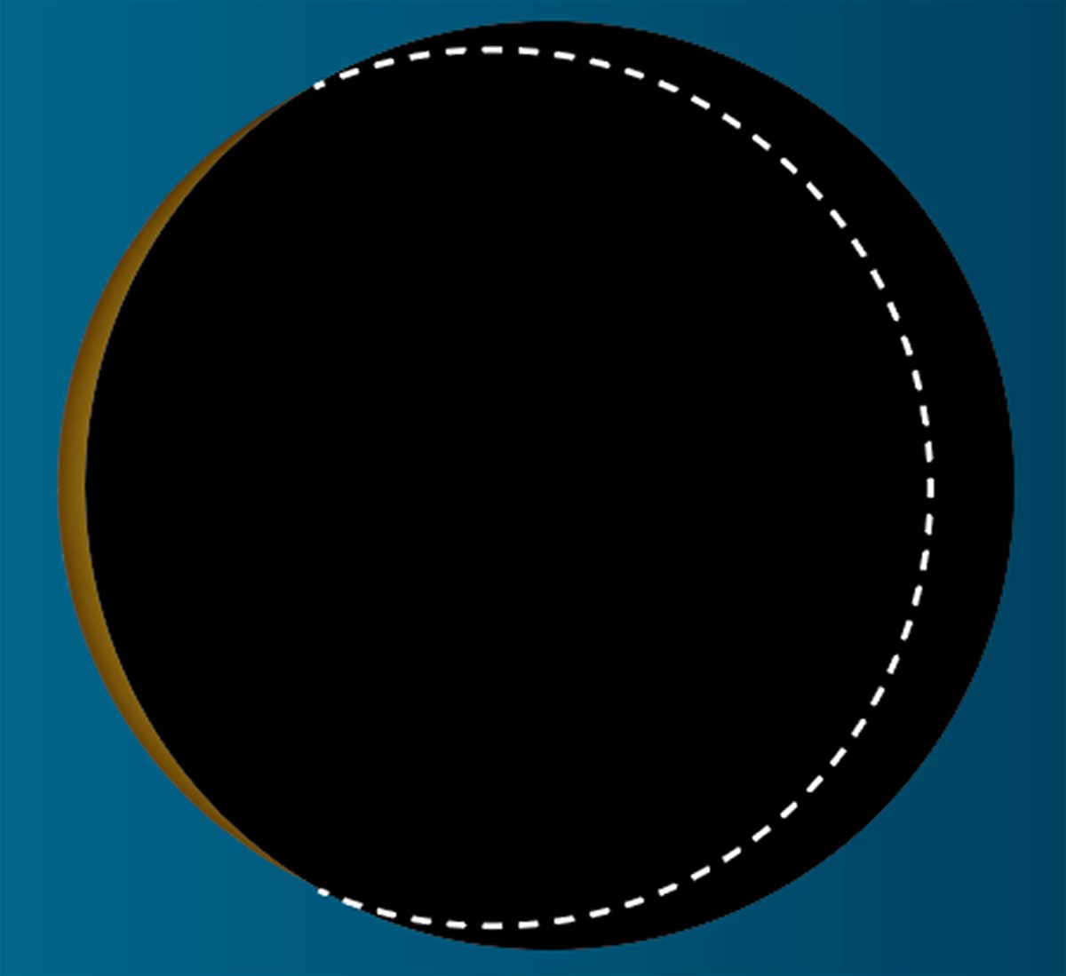 solar eclipse second contact