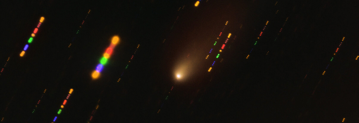 Comet 2I/Borisov as seen by the Very Large Telescope. Credit: ESO/O. Hainaut