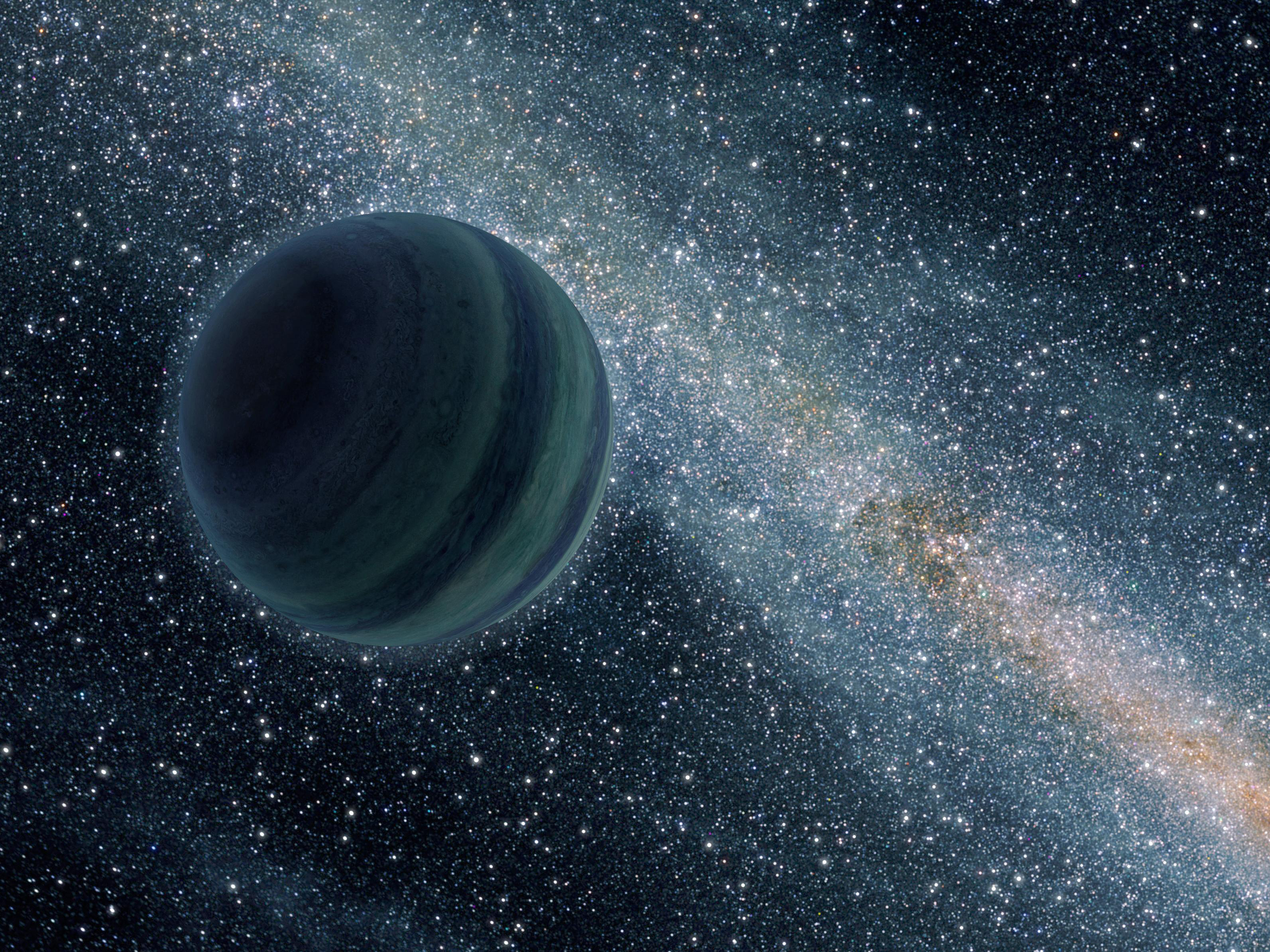 Artist's impression of a rogue planet. Credit: NASA’s Goddard Space Flight Center Conceptual Image Lab
