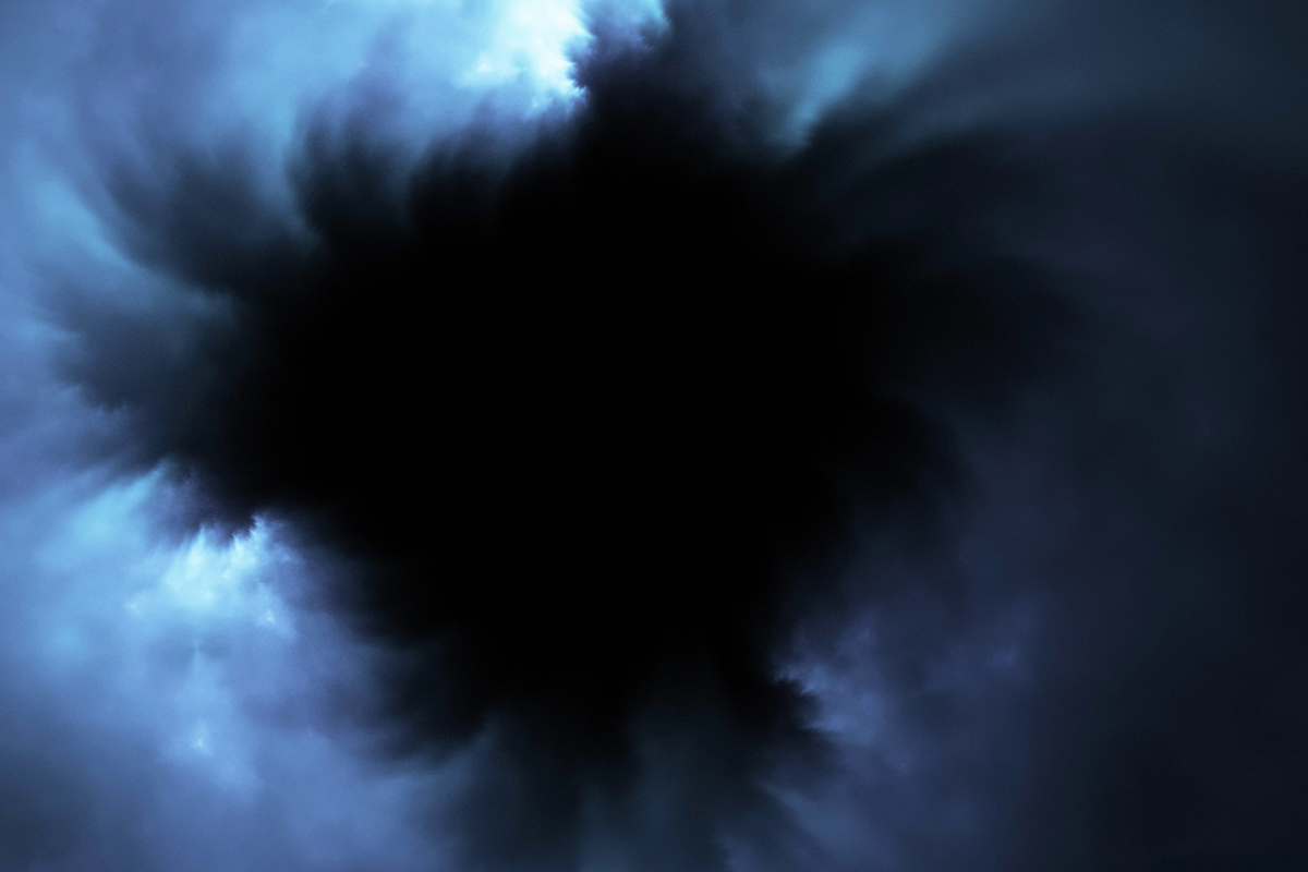 Illustration showing a hole in space, much like the Boötes Void, Credit: Baac3nes / Getty Images