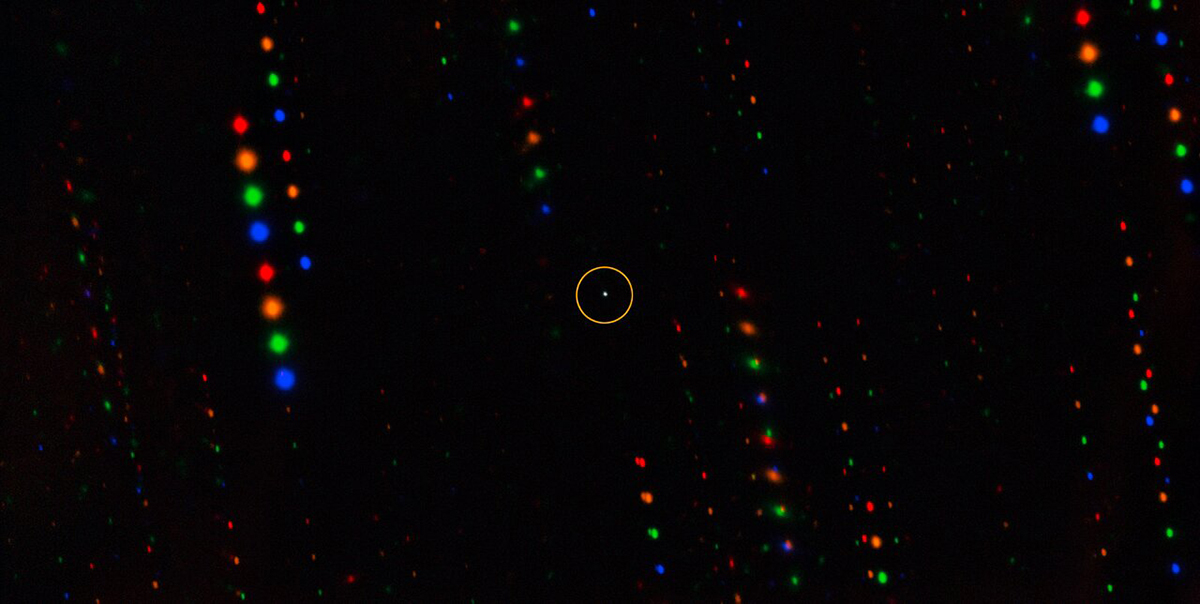 Asteroid 1998 KY26 seen by the Gemini South telescope. Credit: International Gemini Observatory/NOIRLab/NSF/AURA/T. Santana-Ros