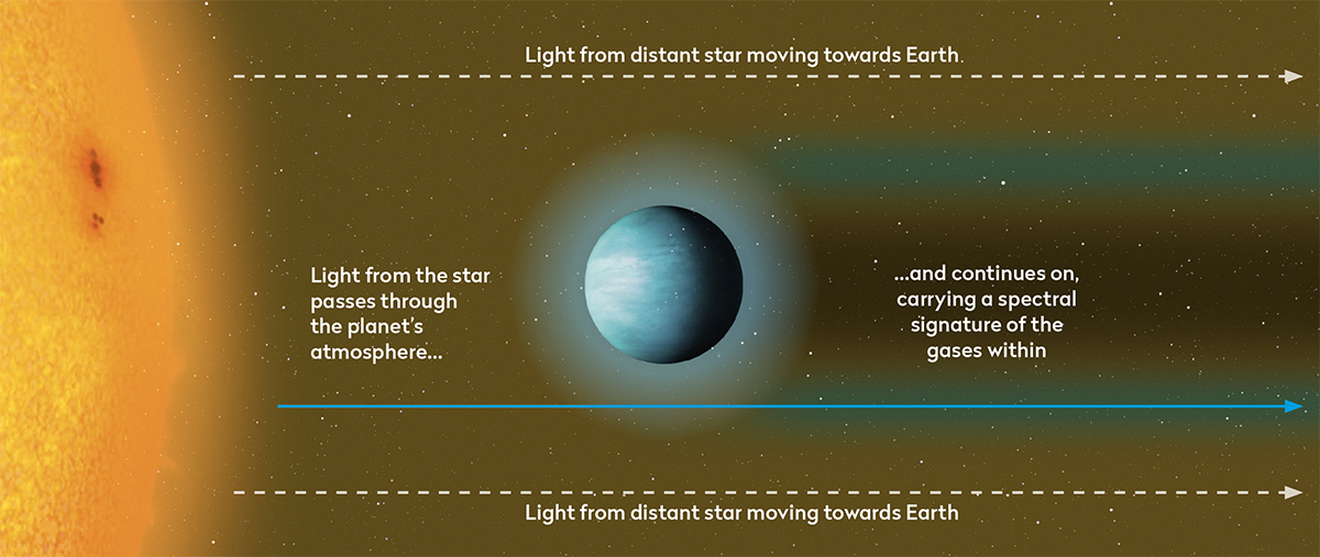 Astronomers can detect biosignatures to determine whether a planet may host life.