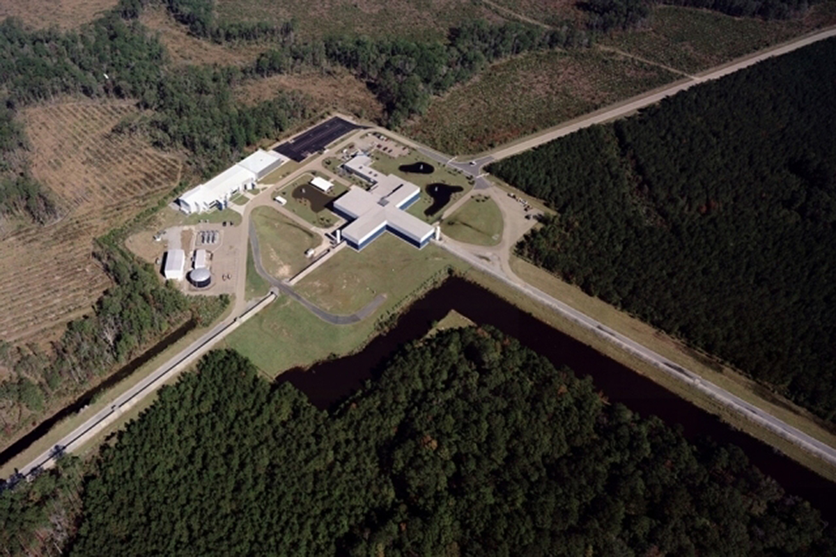 The Livingston detector site of the Laser Interferometer Gravitational-wave Observatory. Credit: Caltech/MIT/LIGO Lab