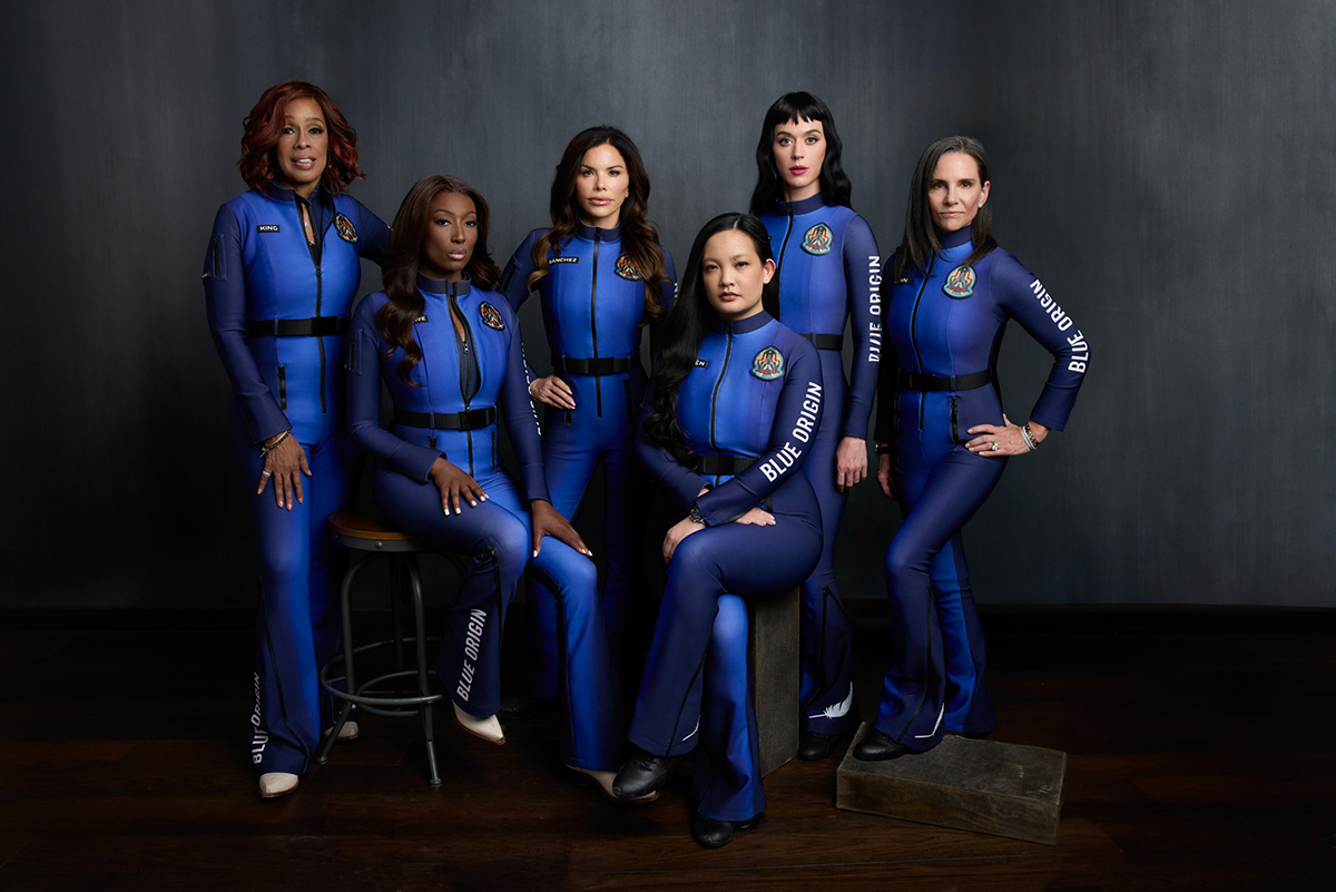 The Blue Origin NS-31 crew