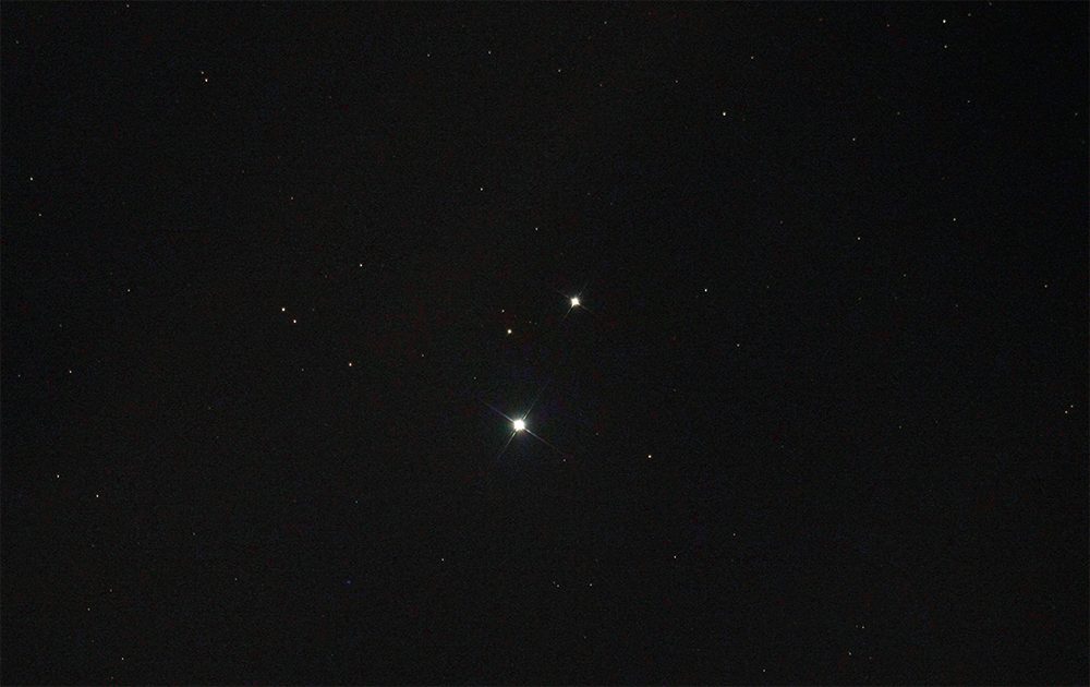 Double star Mizar and Alcor. Credit: BBC Sky at Night Magazine