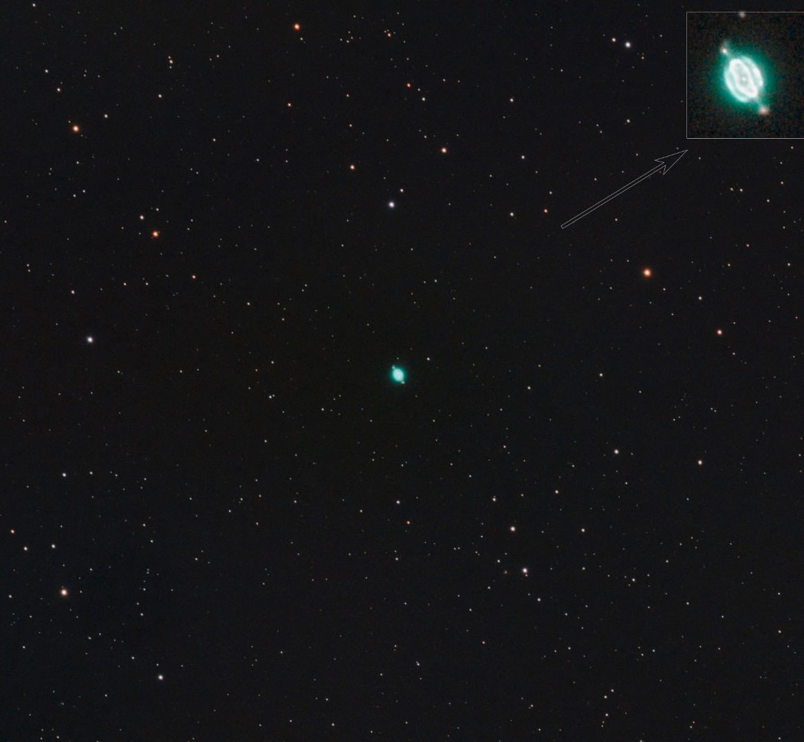 The Saturn Nebula, NGC 7009 Fernando Oliveira de Menezes, Jales, São Paulo, Brazil, 7 October 2021 Equipment: ZWO ASI6200MC camera, Sky-Watcher Esprit 150ED refractor, iOptron CEM60 mount