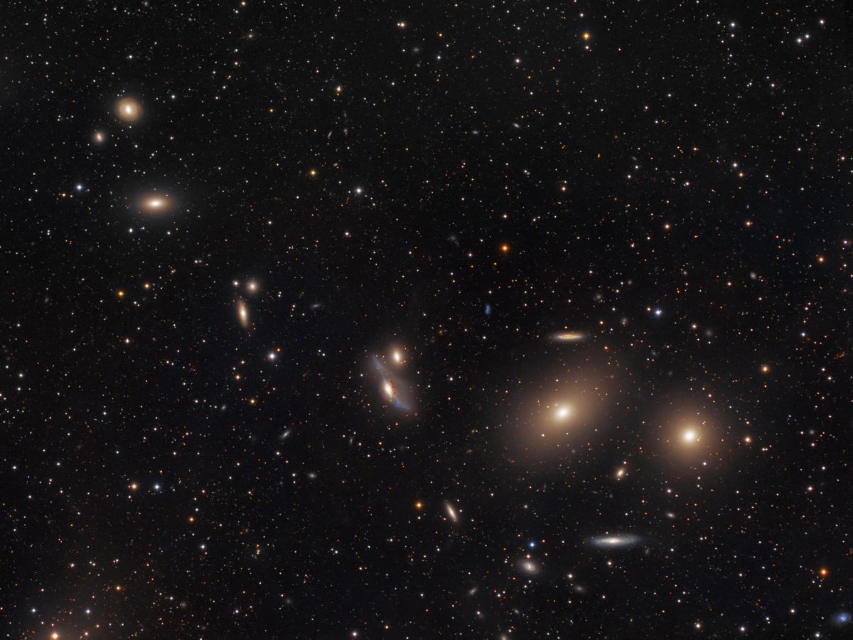 Markarian's Chain by Bob Franke, Chino Valley, AZ, USA.