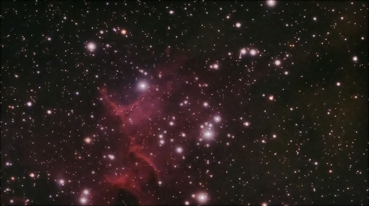 Melotte 15 Christopher Harvey, Loughborough, 24 October 2019. Equipment: Altair GPCAM3 290C colour camera, Explore Scientific ED 102mm apo refractor, Sky-Watcher EQ5 Pro mount