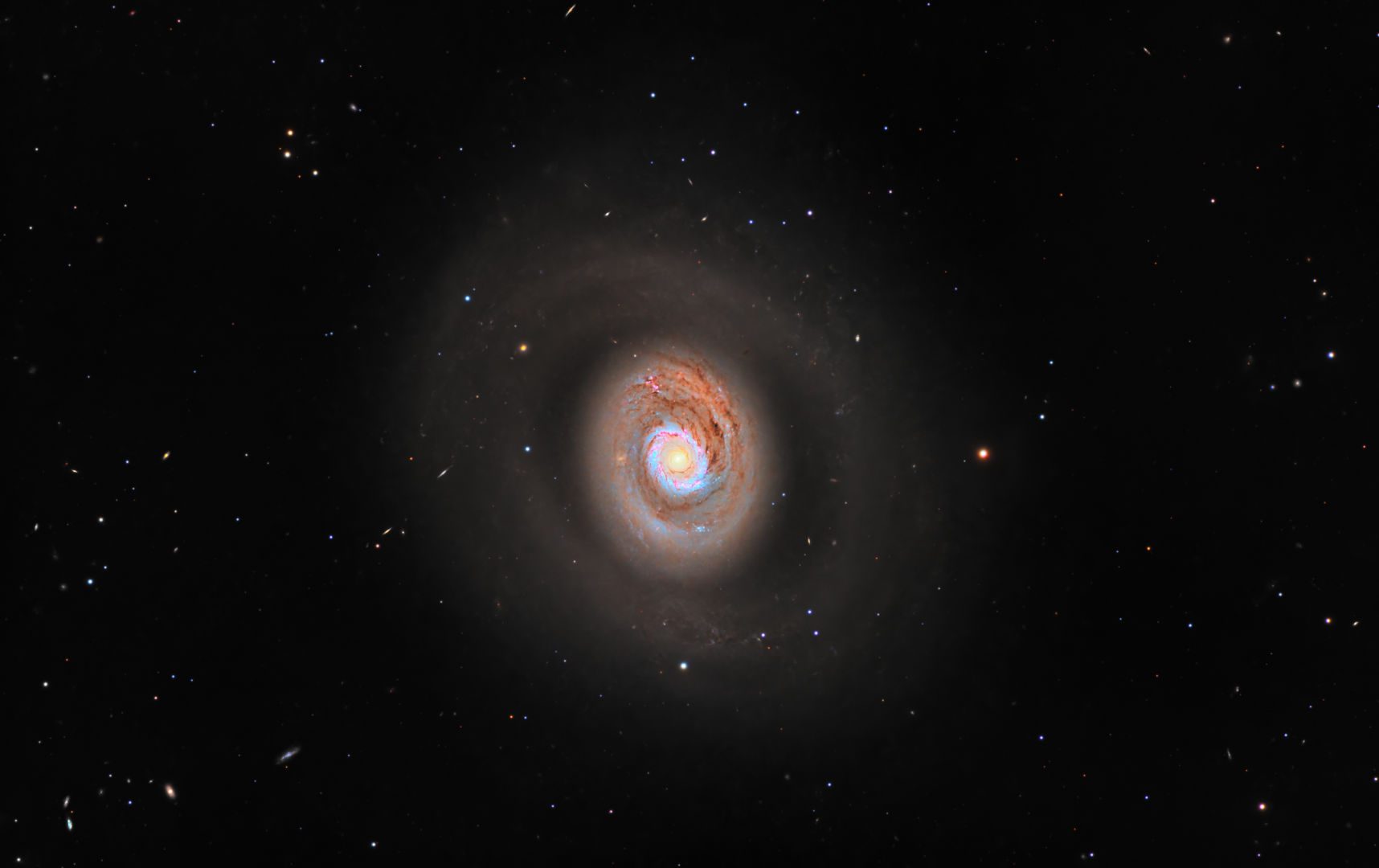 The Croc’s Eye Galaxy, M94 Mohammed Dawoud, Sawda Natheel, Qatar, 1 May 2025 Equipment: ZWO ASI2600MM camera, Celestron EdgeHD 8-inch Schmidt-Cassegrain, iOptron GEM45 mount