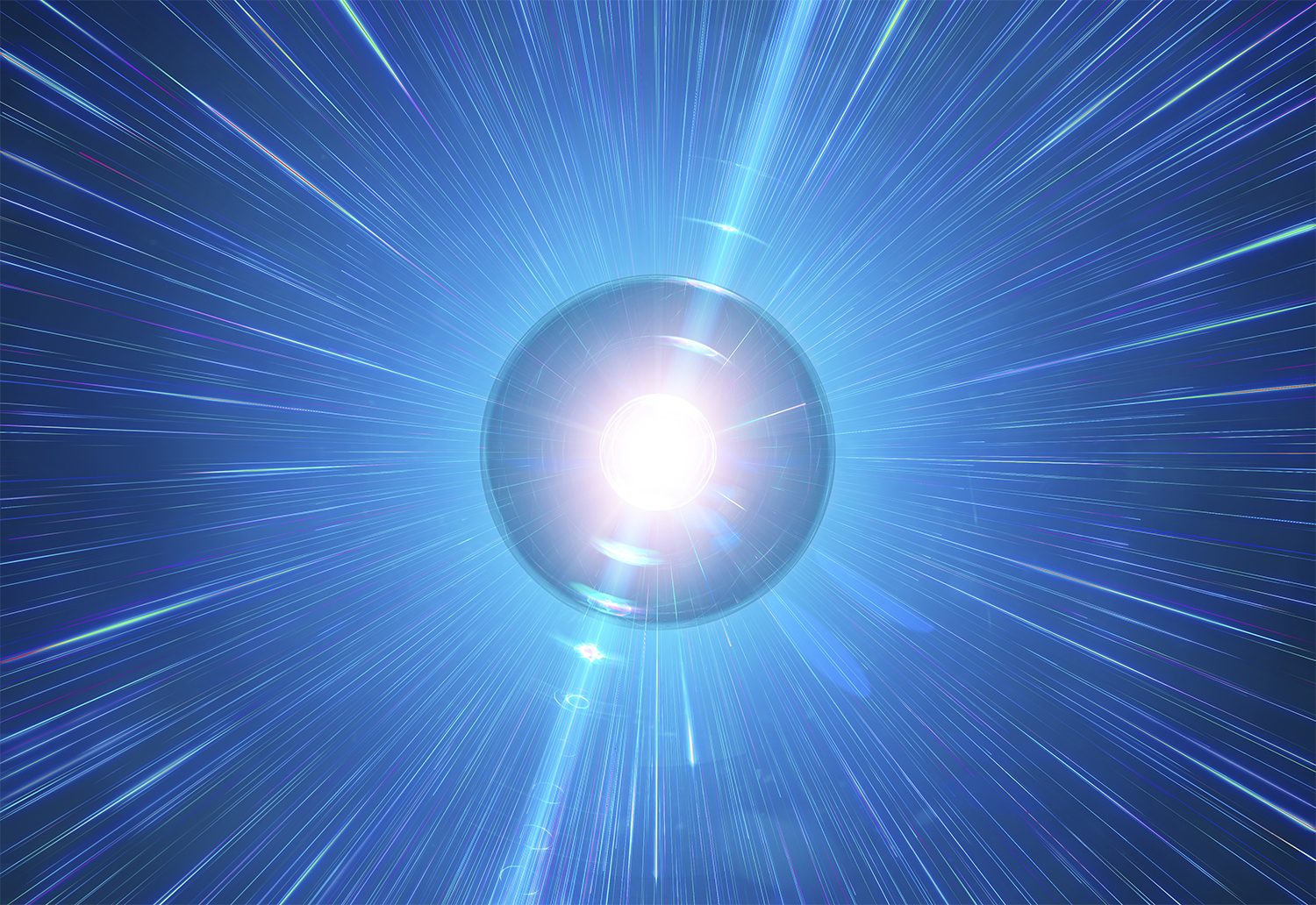 Artist's impression of a rapidly-rotation neutron star, known as a pulsar. Credit: dani3315/iStock/Getty Images