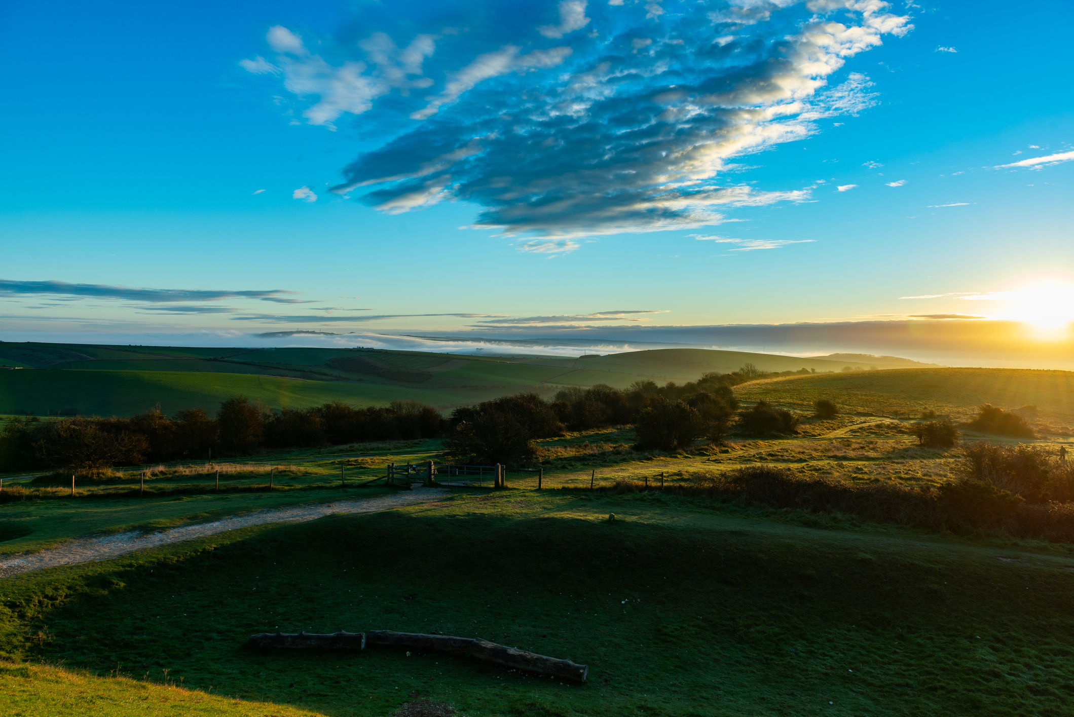 On 1 June 2030, southeast England will be the best place in the UK to see the sunrise partial solar eclipse. Credit: Oscar Stewart / Getty Images