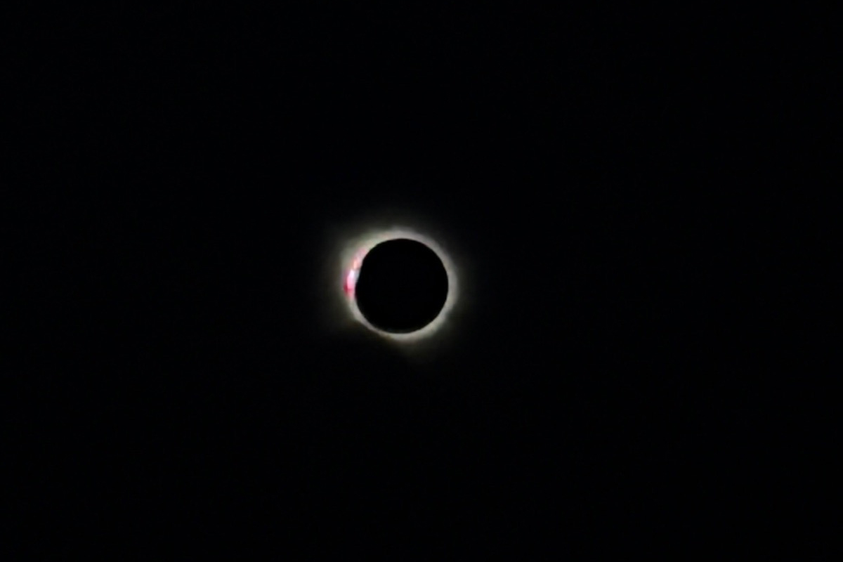 tanias view eclipse