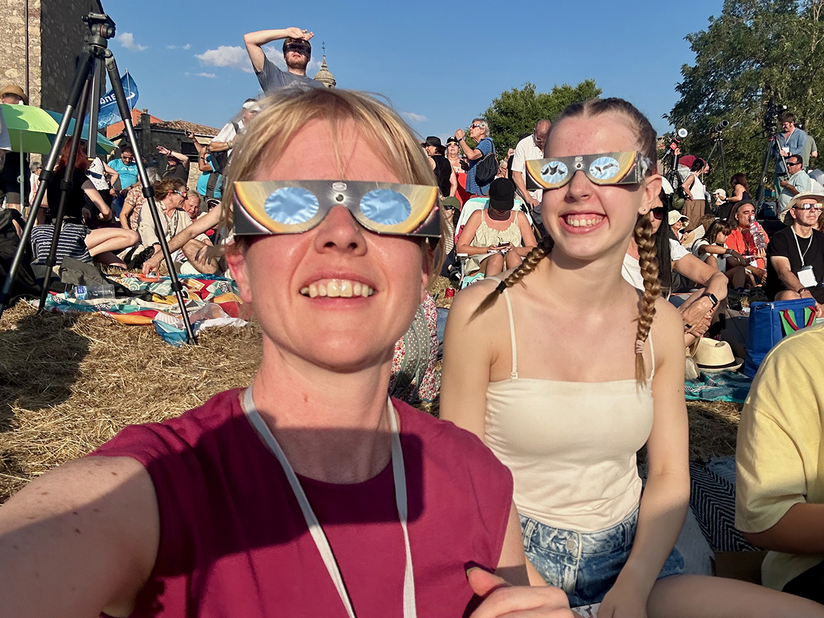 Eclipse Glasses with Charlotte