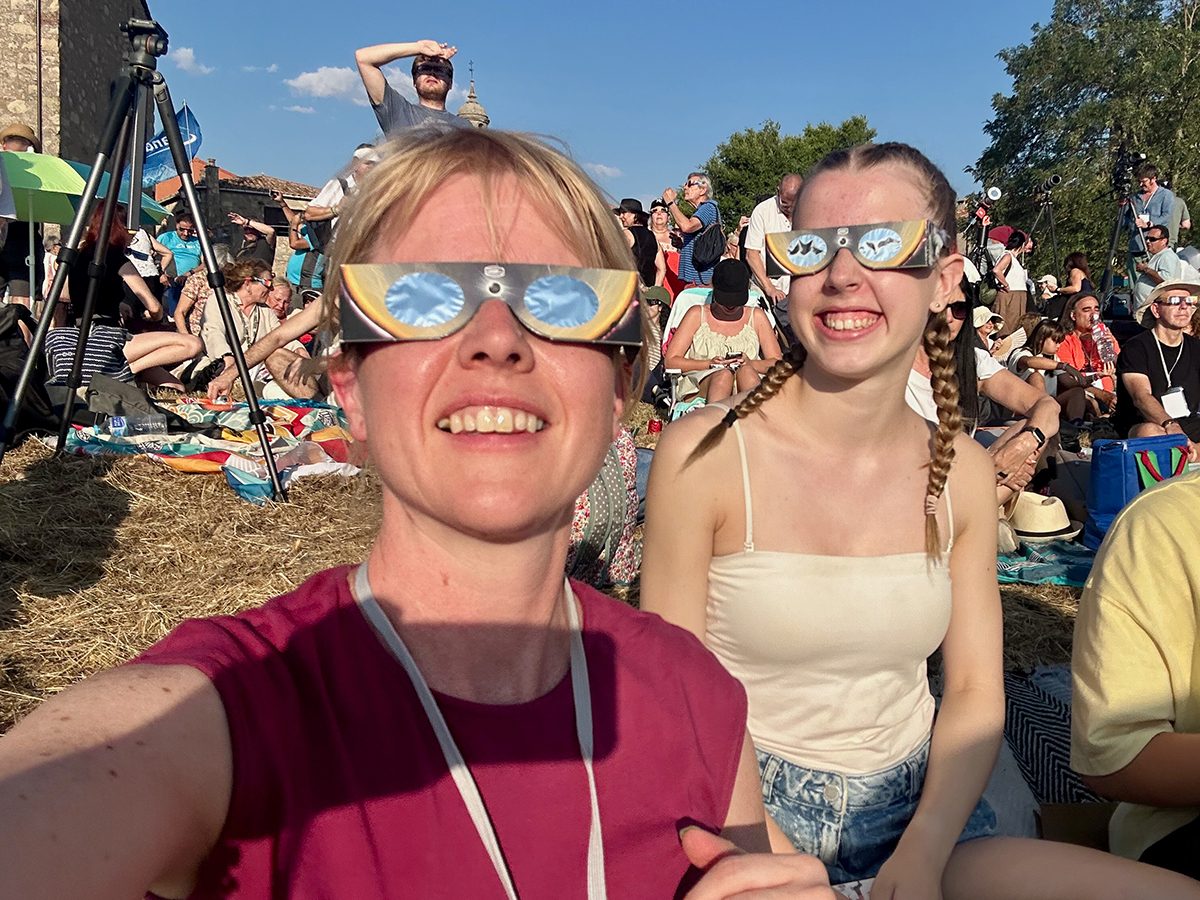 Eclipse Glasses with Charlotte