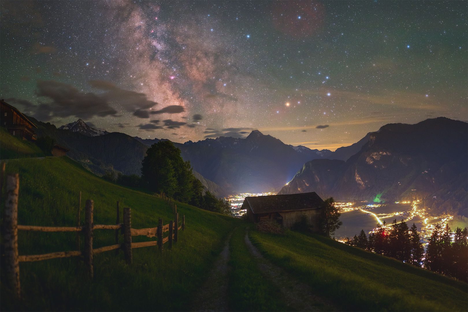 The Milky Way Radoslav Zboran, Zell am Ziller, Austria, 13 June 2026 Equipment: Canon EOS 6D camera, Sigma 35mm lens, ARTCISE CT60C tripod