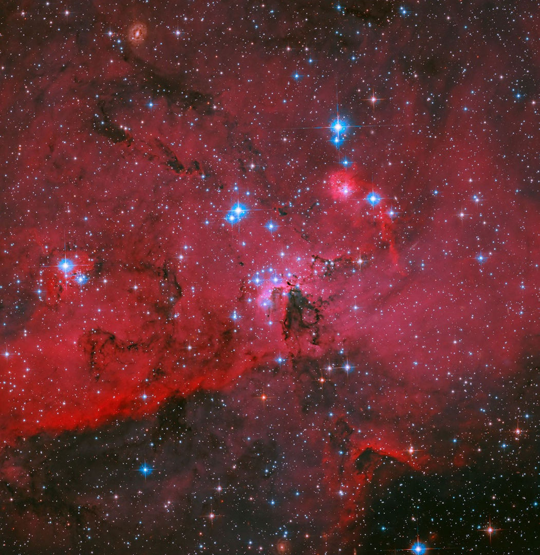 Star-forming region LH-95 Hubble Space Telescope, 3 July 2026 Credit: NASA, ESA, and N. Da Rio (The University of Virginia), G. De Marchi (European Space Agency - ESTEC), and D. Gouliermis (Universitat Heidelberg). Image processing: Gladys Kober (NASA/Catholic University of America)