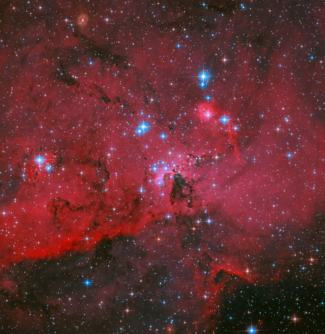 Star-forming region LH-95 Hubble Space Telescope, 3 July 2026 Credit: NASA, ESA, and N. Da Rio (The University of Virginia), G. De Marchi (European Space Agency - ESTEC), and D. Gouliermis (Universitat Heidelberg). Image processing: Gladys Kober (NASA/Catholic University of America)