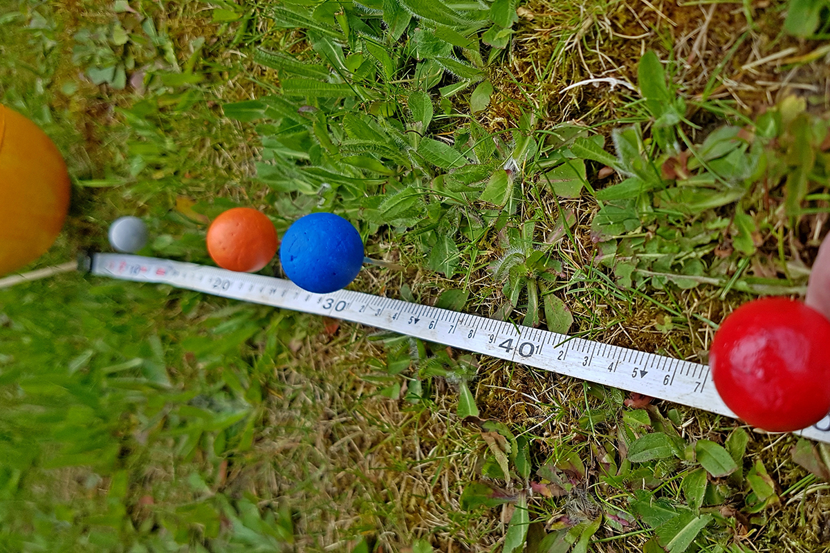 How to make a scale model of the Solar System How to make a scale model of the Solar System