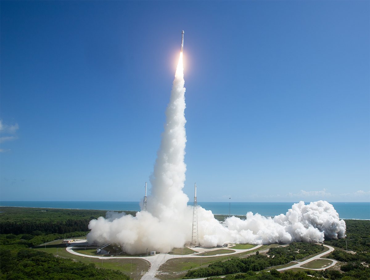The NASA Boeing Crew Flight Test launches on an Atlas V rocket from Cape Canaveral Space Force Station, 5 June 2024. Credit: NASA/Joel Kowsky