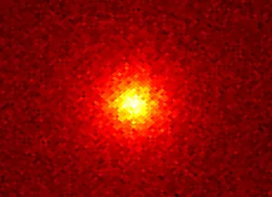 Gamma ray observation of the Moon by the Fermi Gamma-ray Space Telescope. Credit: NASA/DOE/Fermi LAT Collaboration Gamma ray observation of the Moon by the Fermi Gamma-ray Space Telescope. Credit: NASA/DOE/Fermi LAT Collaboration