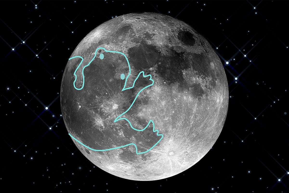 The Toad in the Moon. Credit: BBC Sky at Night Magazine, Mark Garlick, Science Photo Library, Getty Images