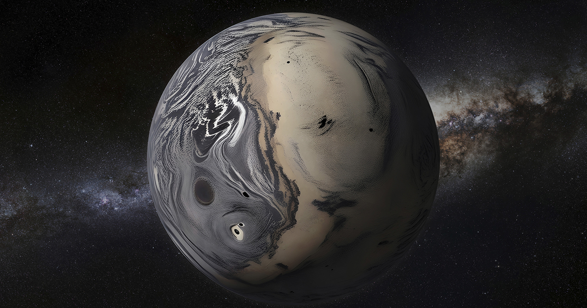 Artist's impression of a rogue planet. Could rogue planets host life? Credit: Pablo Carlos Budassi/Stocktrek Images/Getty Images