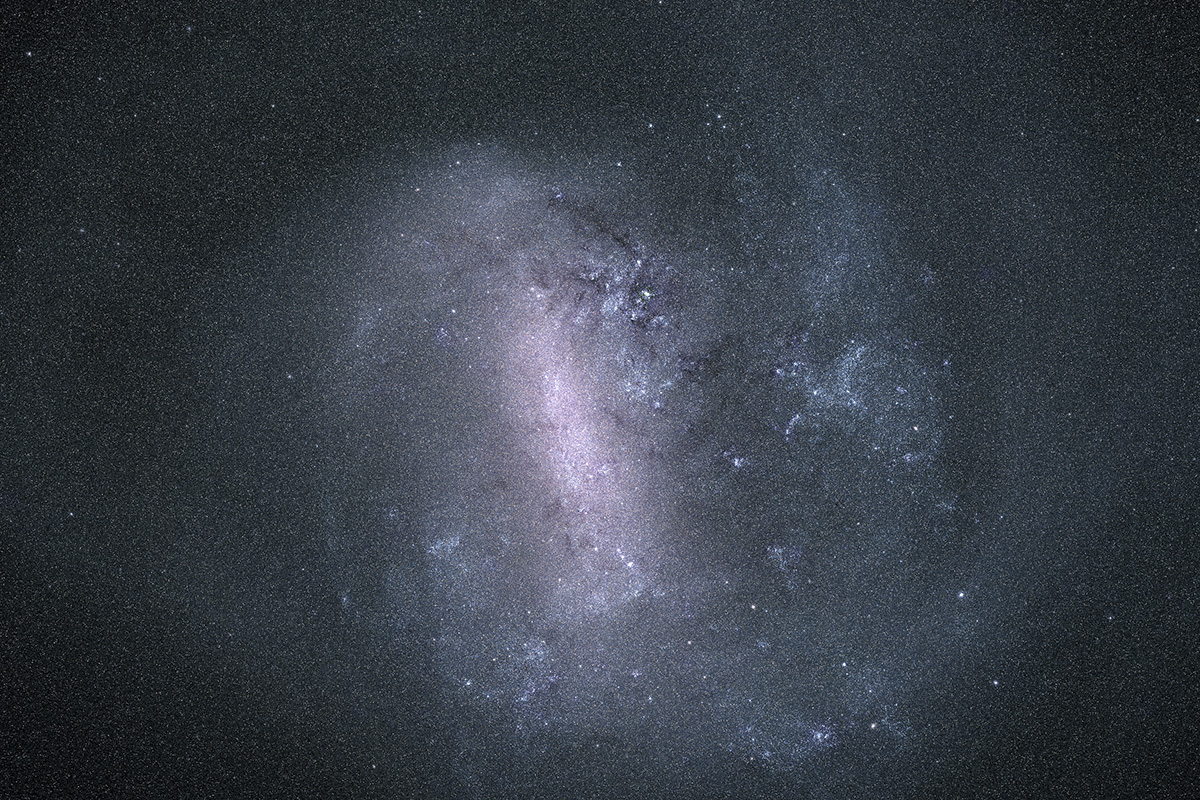 Image of the Large Magellanic Cloud produced using data from the European Space Agency's Gaia mission. Credit: ESA/Gaia/DPAC