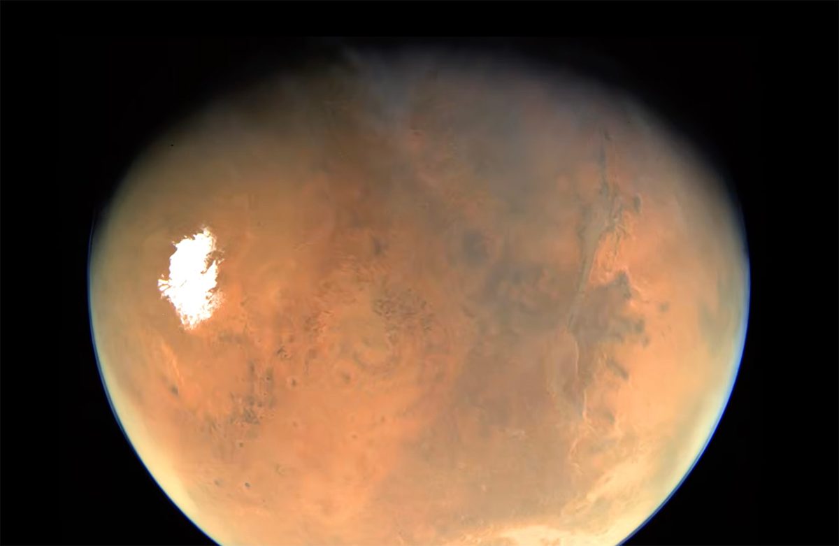 Image of Mars captured by NASA's Psyche spacecraft during a flyby in May 2026. Credit: NASA/JPL-Caltech/ASU