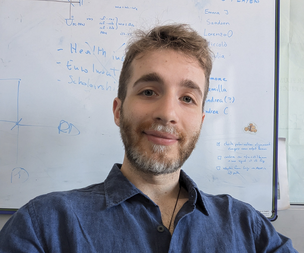 Marco Galoppo is a doctoral candidate at the University of Canterbury, New Zealand, working 
on inhomogeneous cosmology